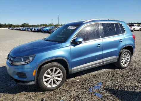 2017 Volkswagen Tiguan Wolfsburg из США, поврежденный, VIN WVGRV7AX9HK020806